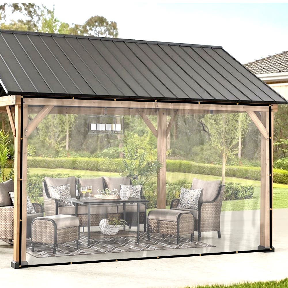 Custom Heavy Duty Clear Vinyl Tarps