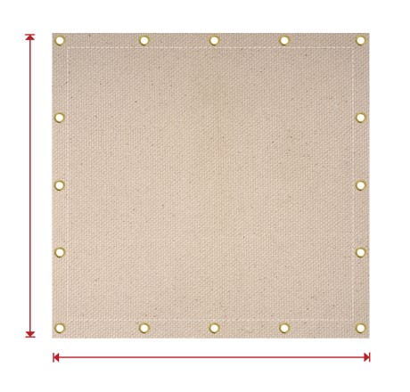 #12 Custom Duck Cotton Canvas Tarp