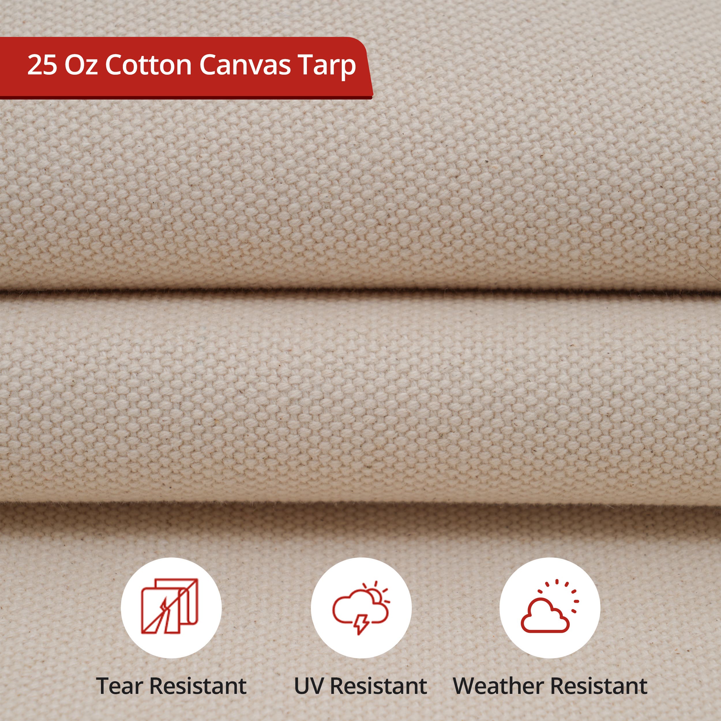 #4 Custom Duck Cotton Canvas Tarp