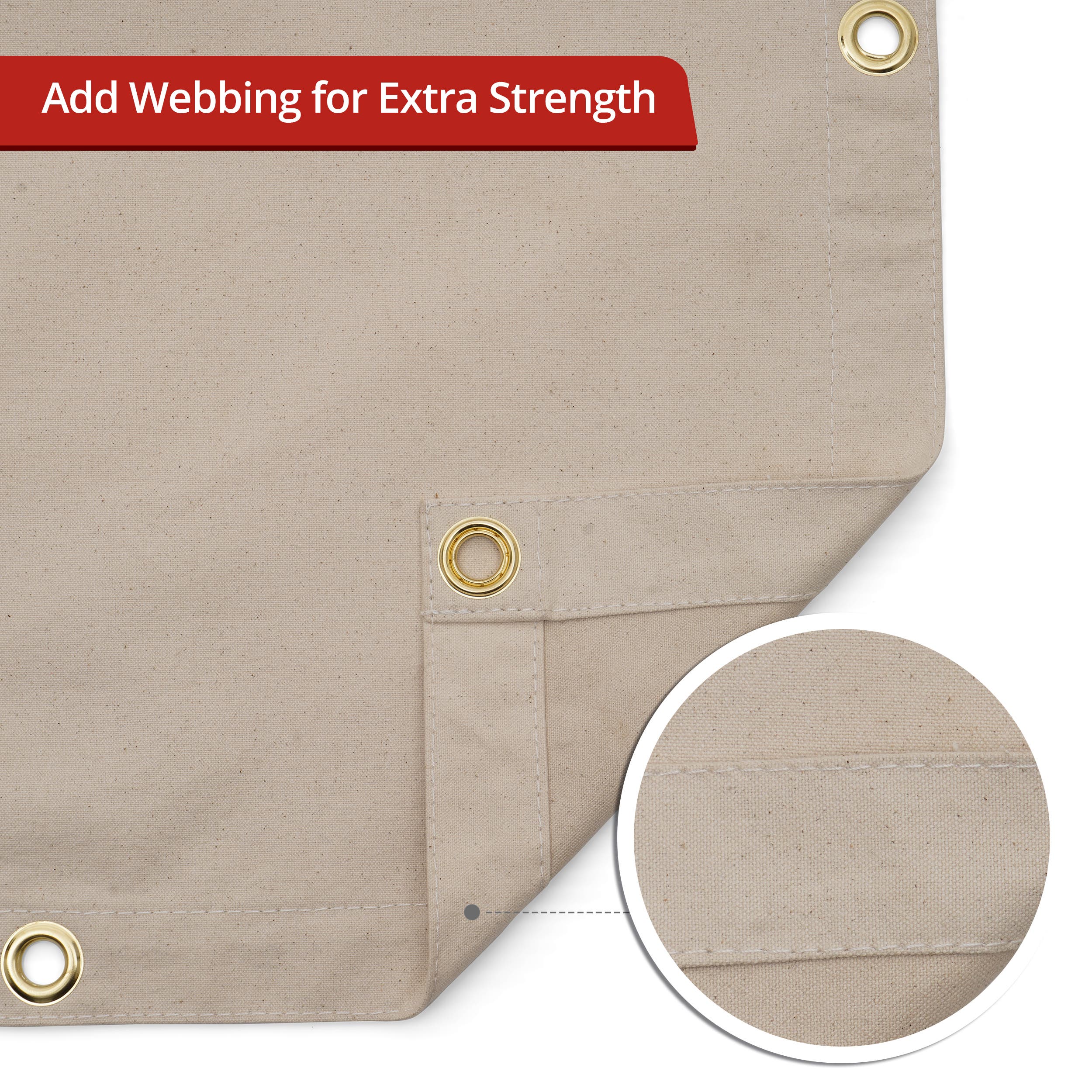 #8 Custom Duck Cotton Canvas Tarp