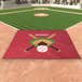 Baseball Weighted Mound Tarp - Rectangle / Square