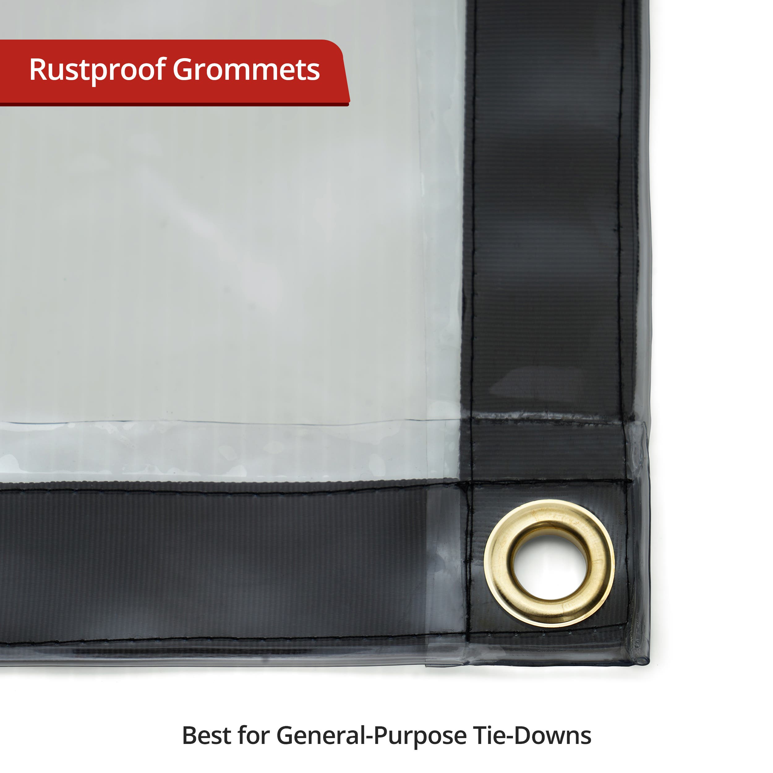 Custom Heavy Duty Clear Vinyl Tarp