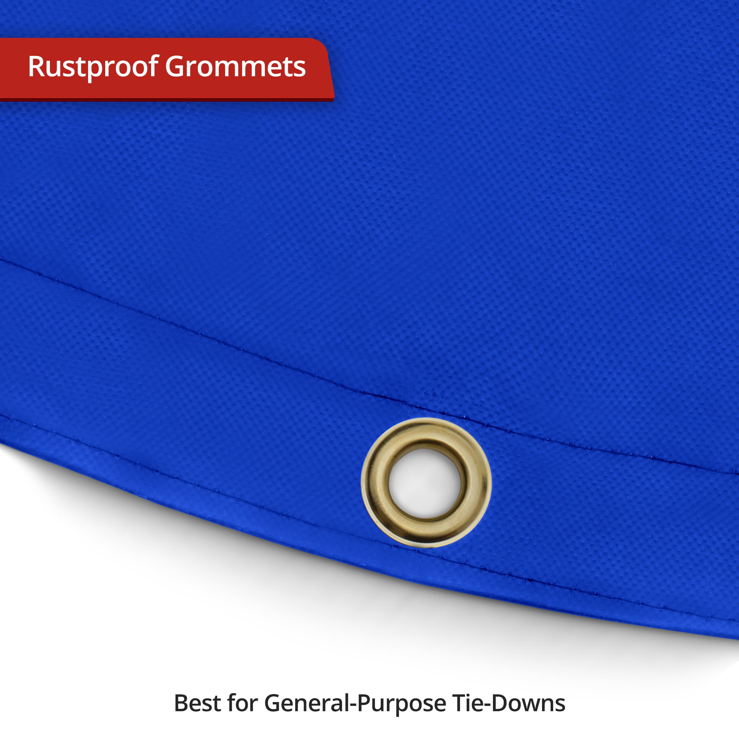 Custom Heavy Duty Vinyl Tarp -Round