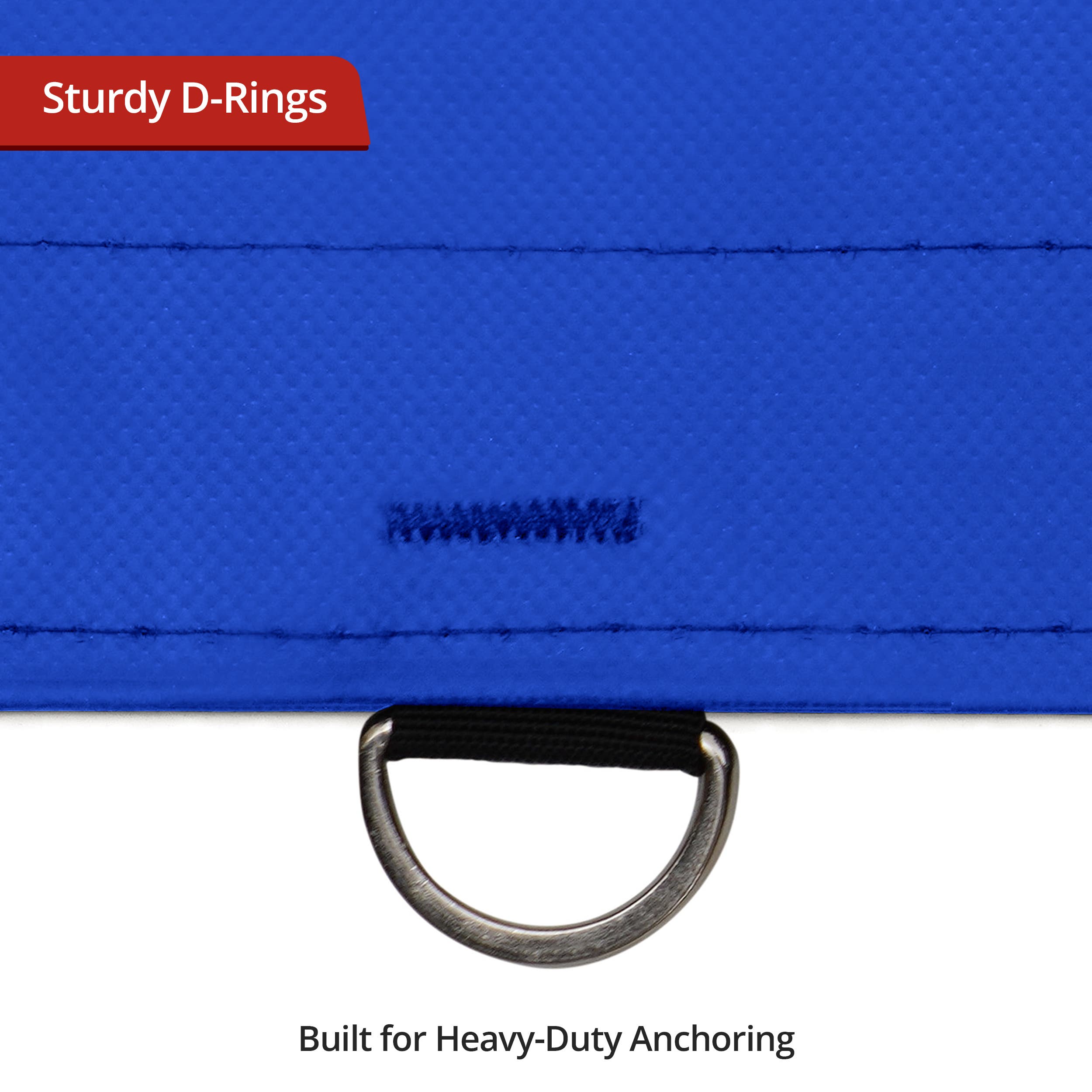 Custom Heavy Duty Vinyl Tarp - Blue