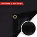 Custom Heavy Duty Vinyl Tarp - Black