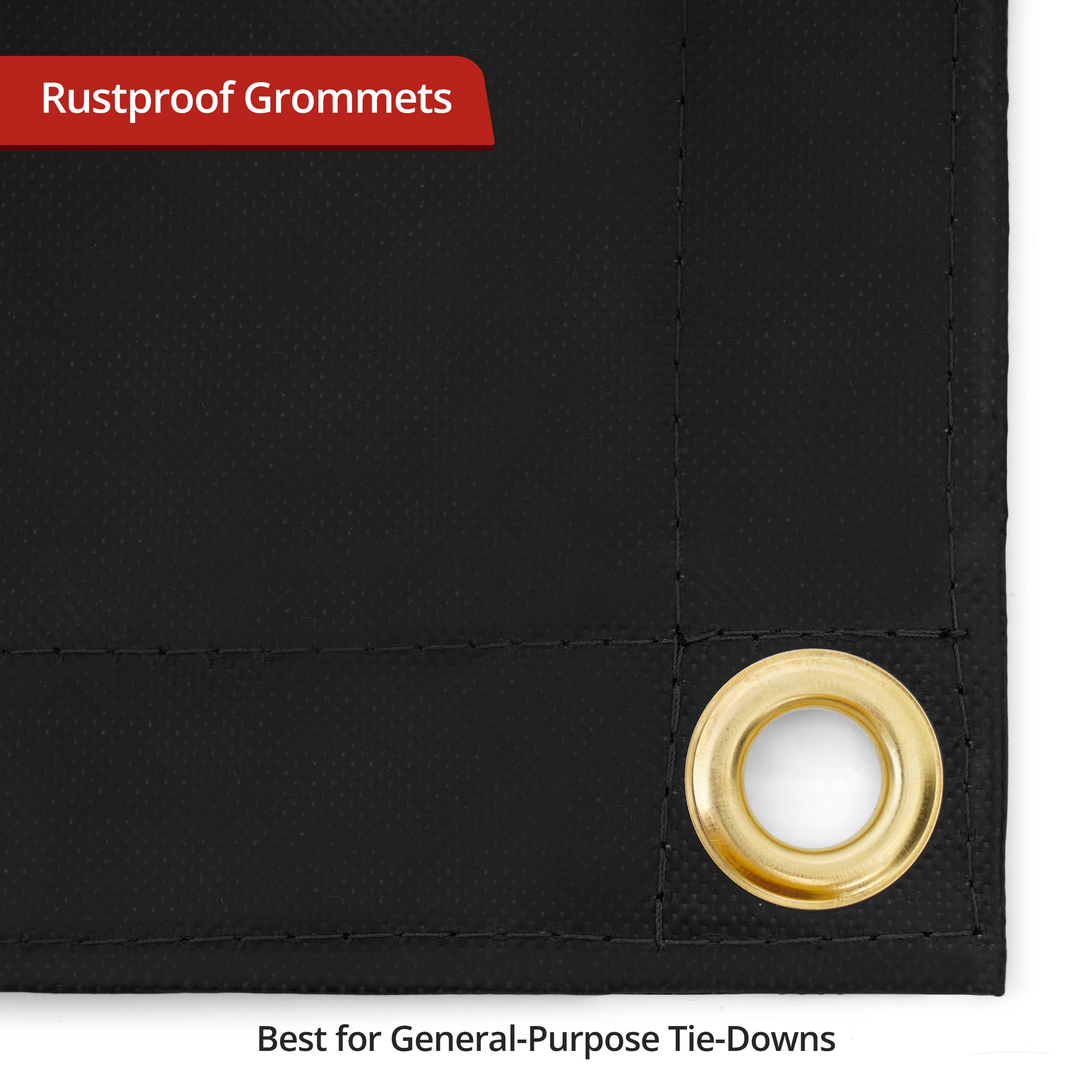 Buy Custom Black Medium Duty Vinyl Tarps | Tarps&All CA