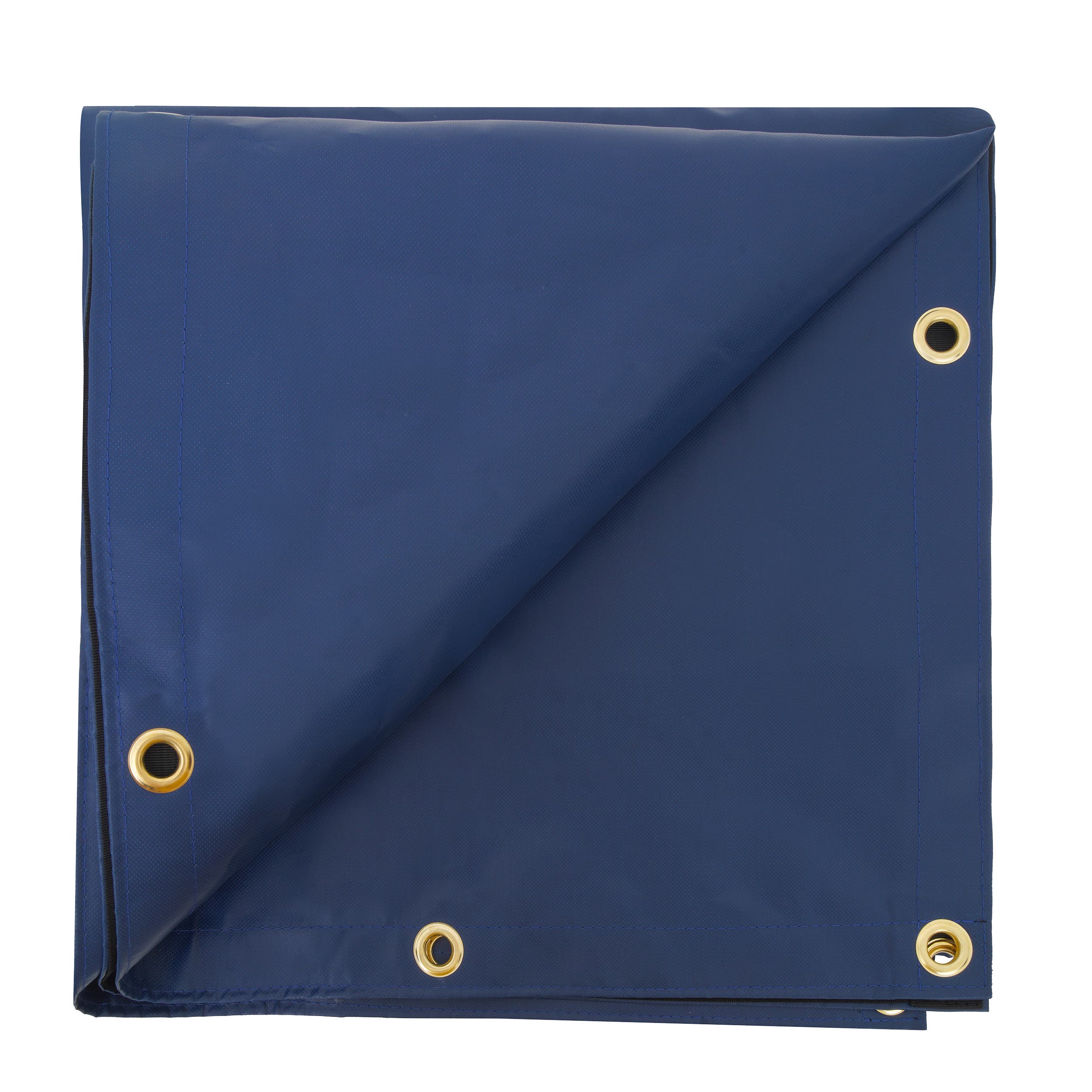 Custom Light Duty Vinyl Tarps - Blue