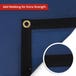 Custom Light Duty Vinyl Tarps - Blue