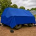 Custom Super Heavy Duty Vinyl Tarp - Blue