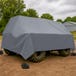 Custom Super Heavy Duty Vinyl Tarp - Gray