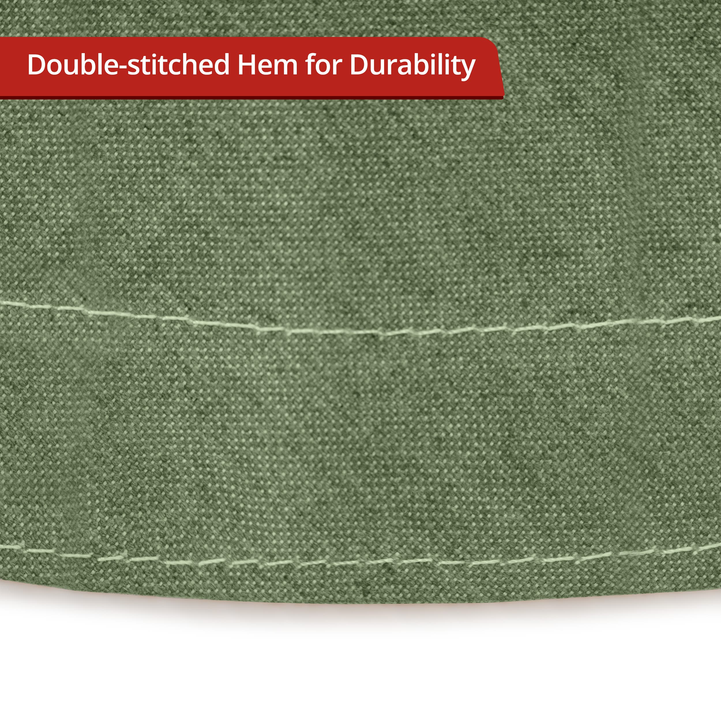 Custom Water Resistant Canvas Tarp - Round