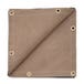 Water Resistant Canvas Tarp - Mustard Tan