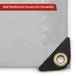 Fire Retardant Clear Vinyl Tarp
