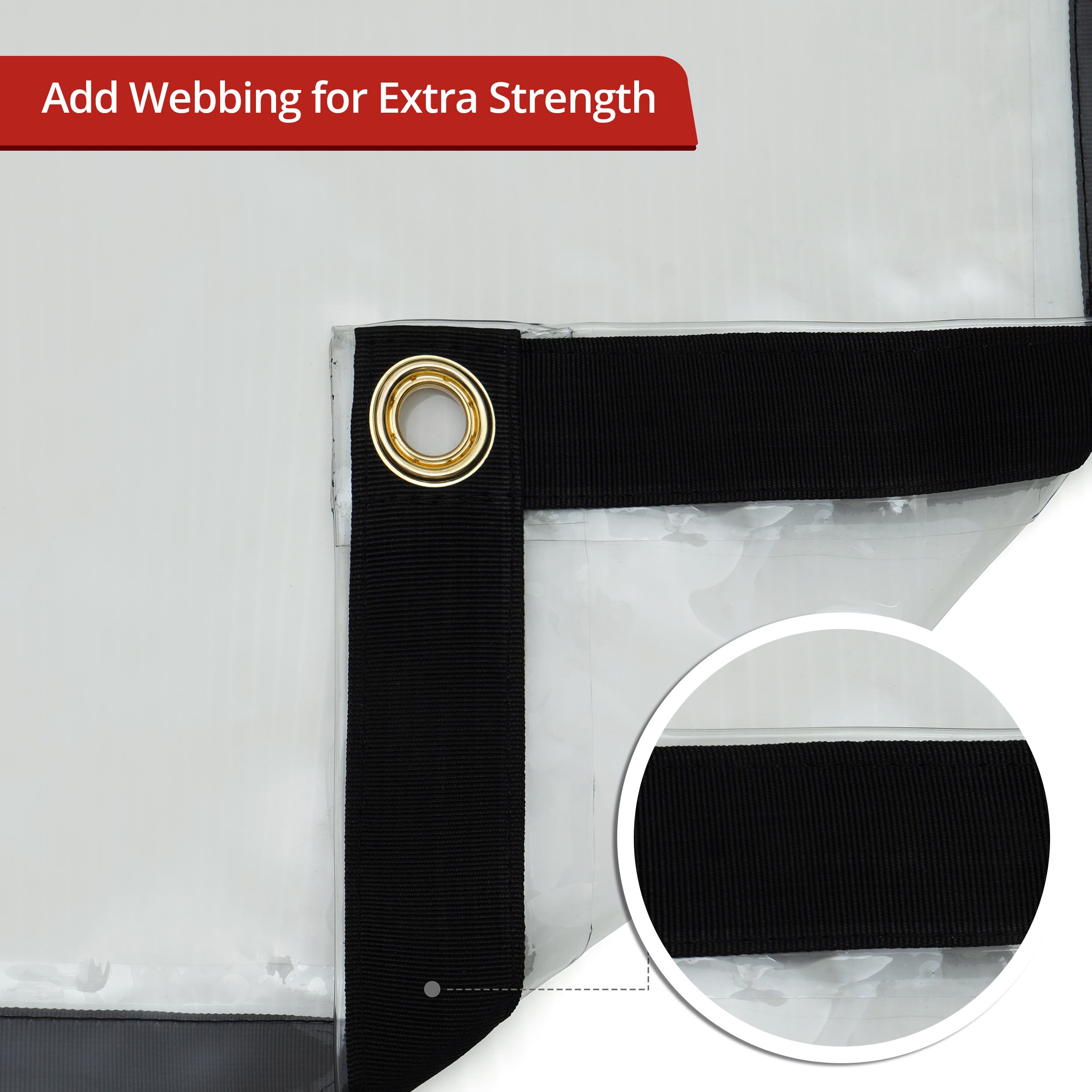 Fire Retardant Clear Vinyl Tarp