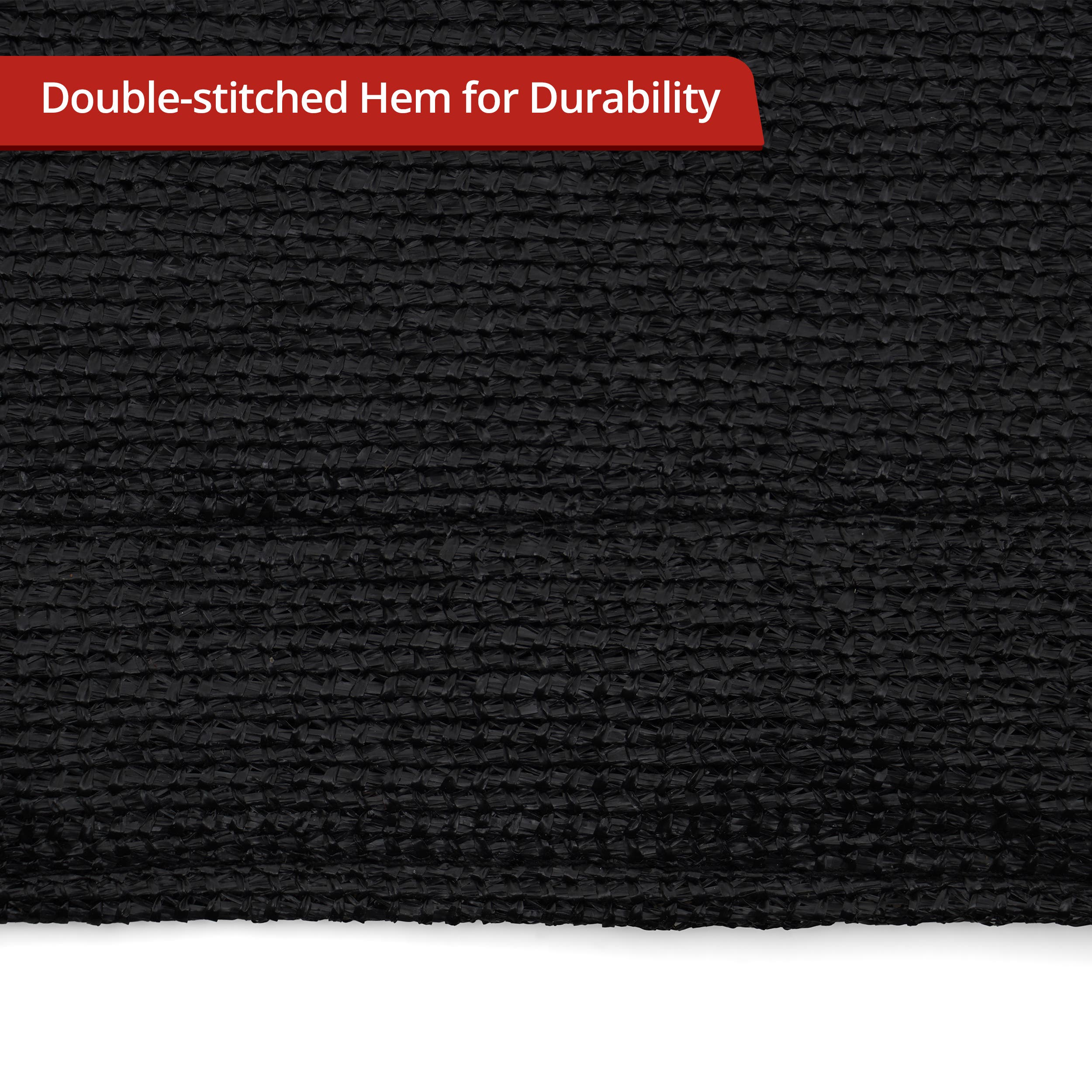 90% Premium Fence Privacy Screen - Black