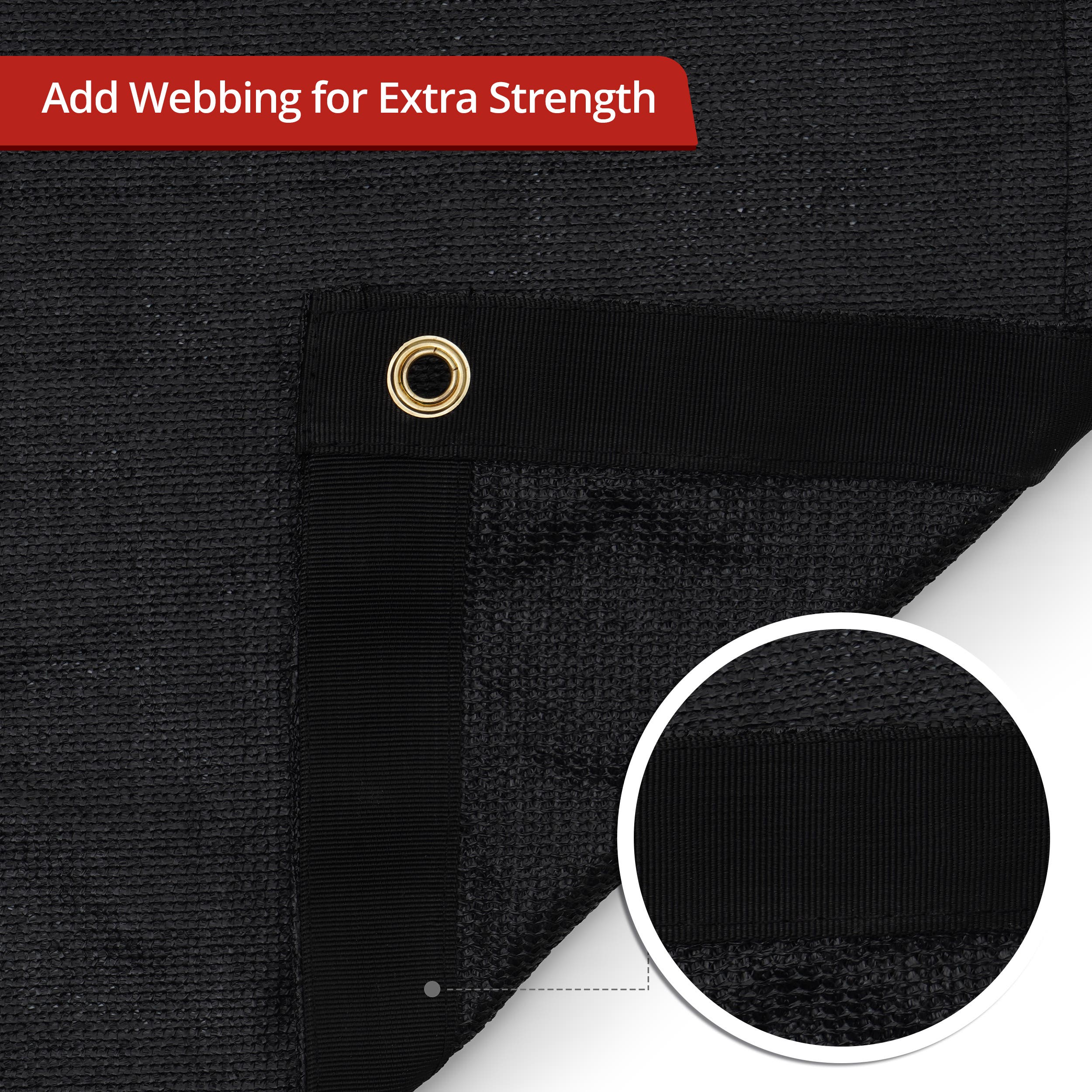 90% Premium Fence Privacy Screen - Black