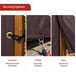 Custom Medium Duty Vinyl Tarp - Brown