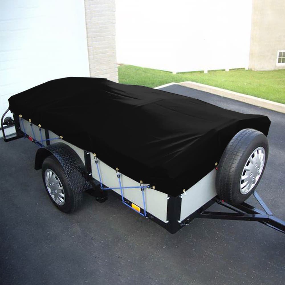 Custom Heavy Duty Vinyl Tarps - Black