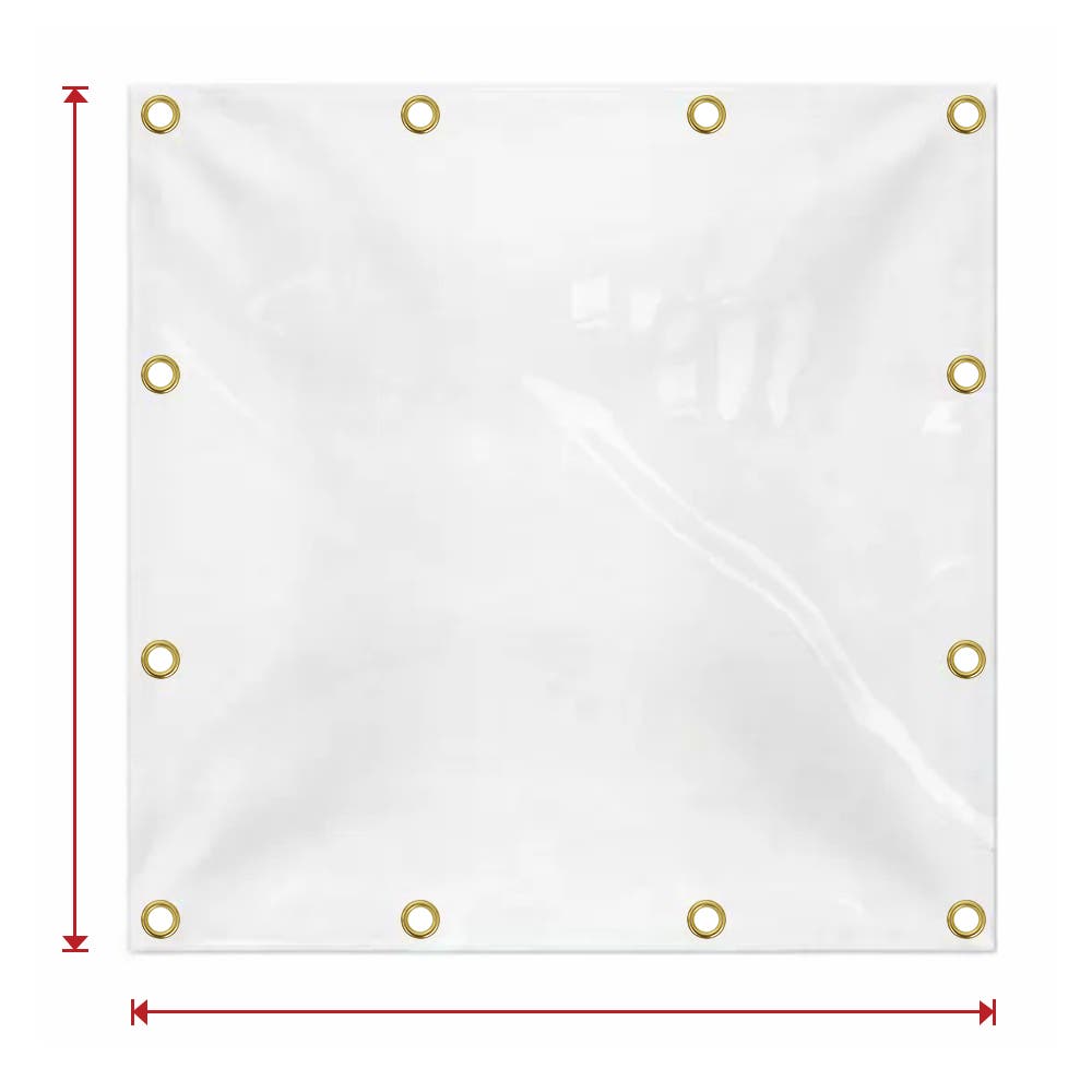 Custom Heavy Duty Clear Vinyl Tarp
