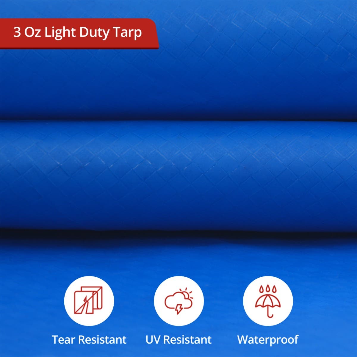 Buy Custom Light duty Poly Tarps | Tarps&All CA