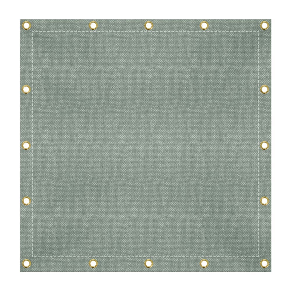 Water Resistant Canvas Tarp - Olive green