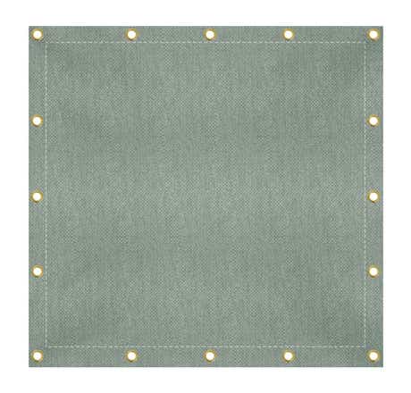 Water Resistant Canvas Tarp - Olive green