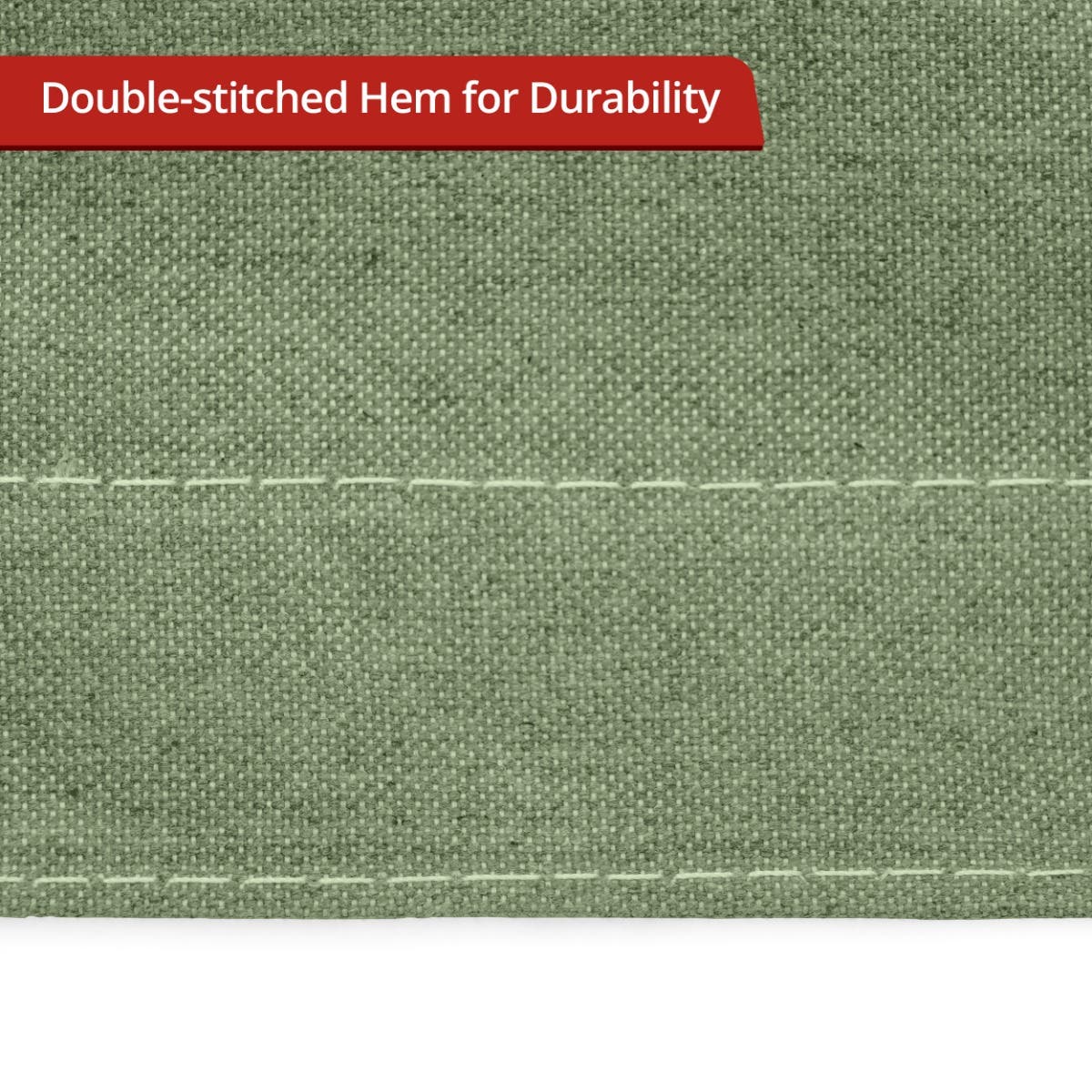 Water Resistant Canvas Tarp - Olive green