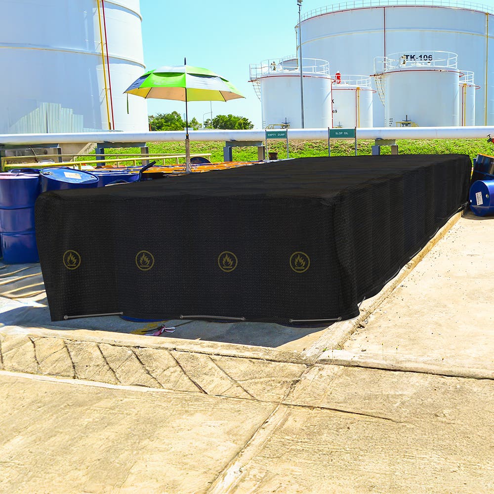 Fire Retardant Mesh Tarp