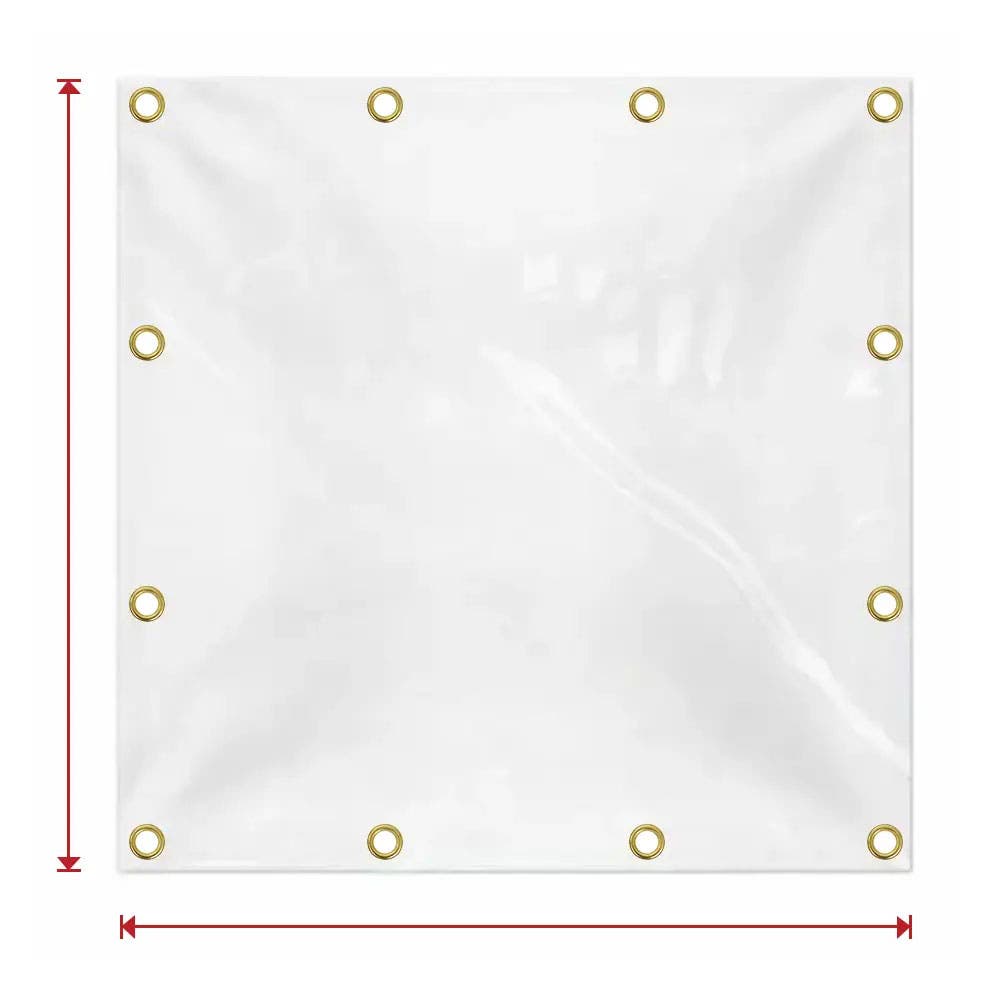 Fire Retardant Clear Vinyl Tarp