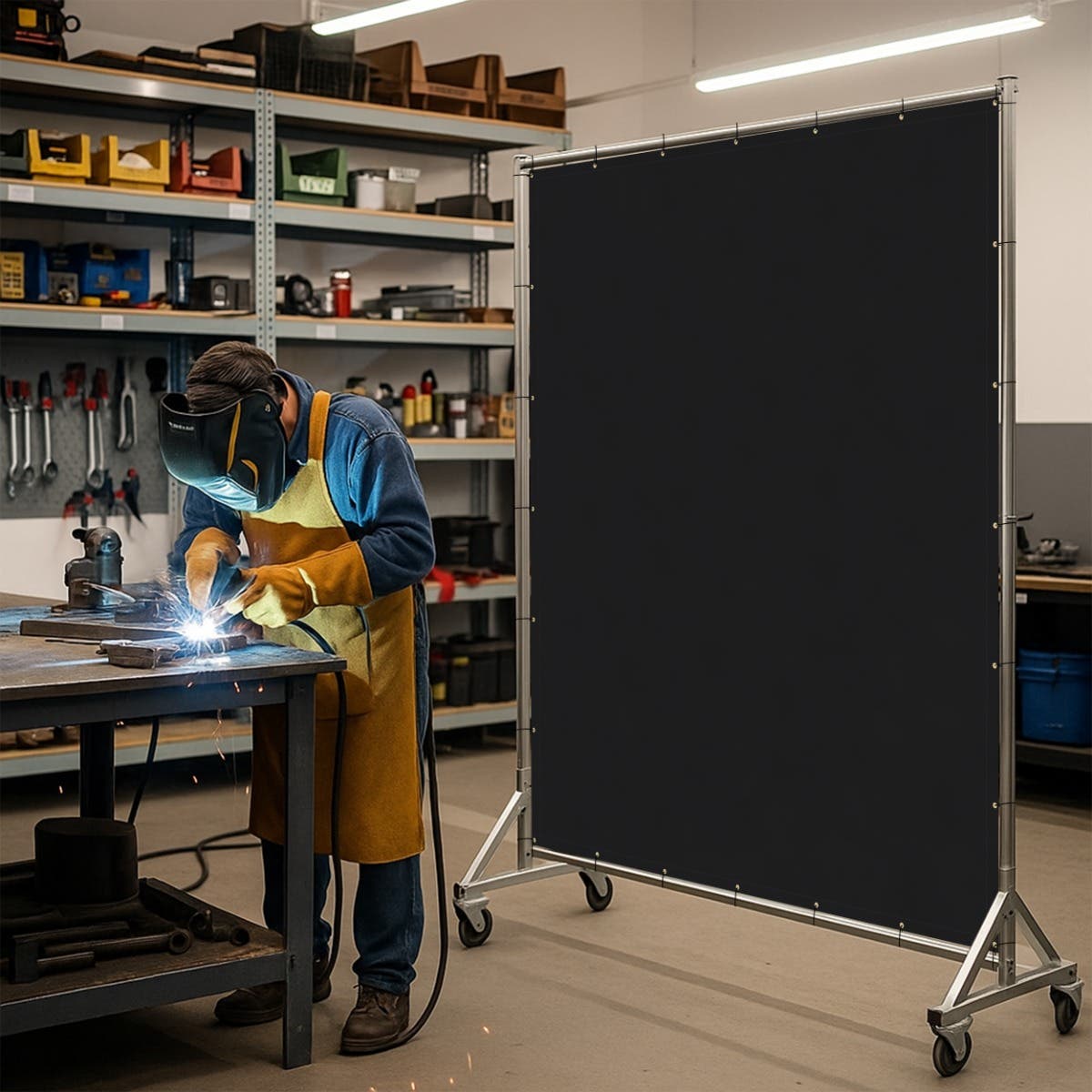 Fire Retardant Vinyl Tarp