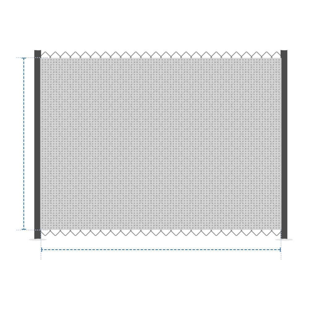 Green Privacy Fence Screen
