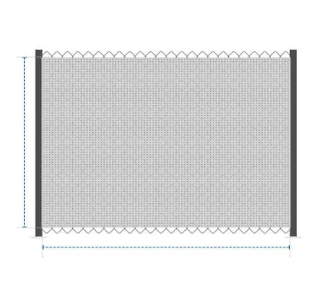 Green Privacy Fence Screen