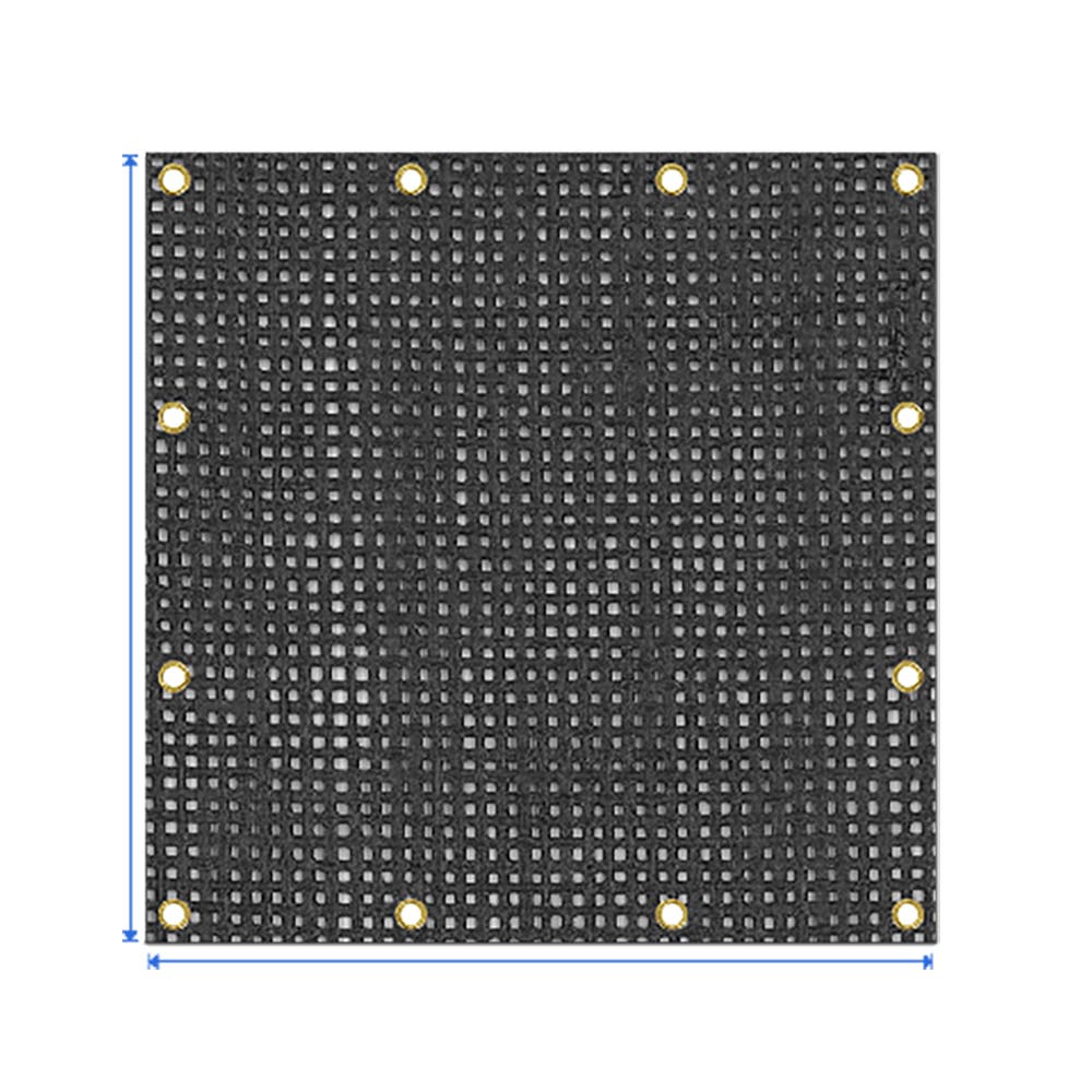 Black Mesh Tarp