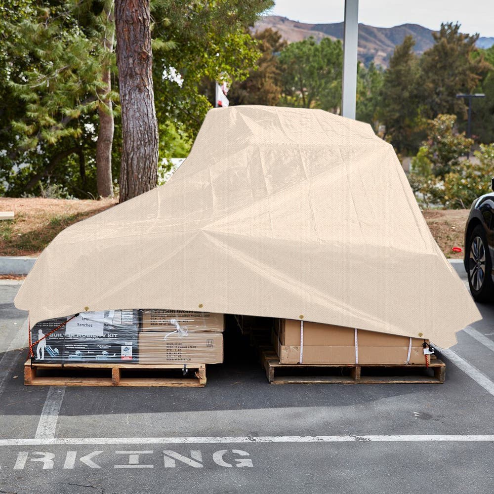 Custom Natural Untreated Canvas Tarp