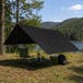 Custom Light Duty Poly Tarp - Black