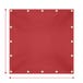 Custom Heavy Duty Vinyl Tarp - Red