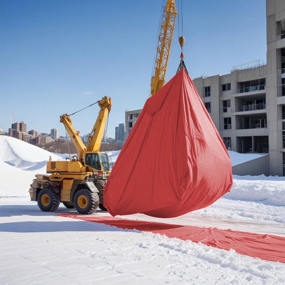 Custom Snow Removal Tarp