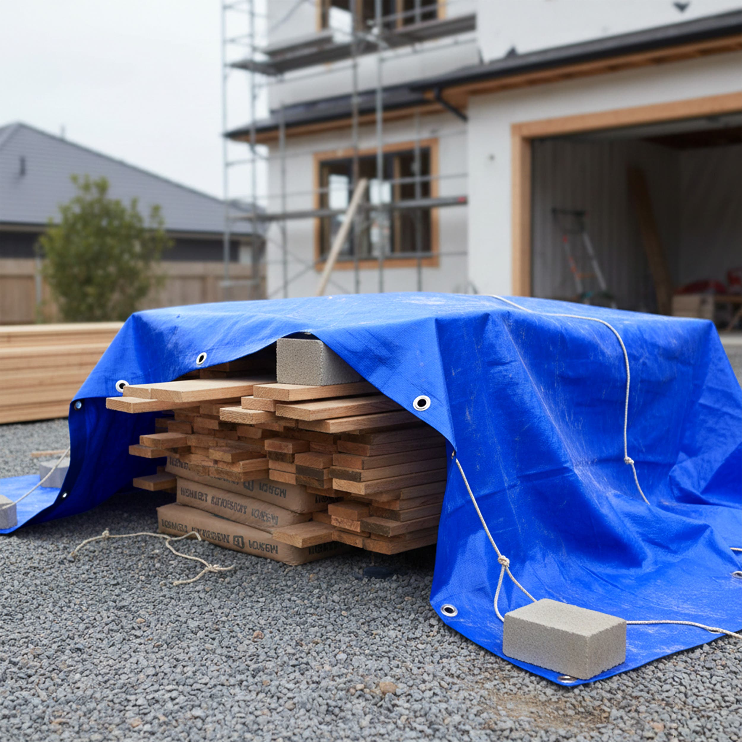Custom Medium Duty Poly Tarp