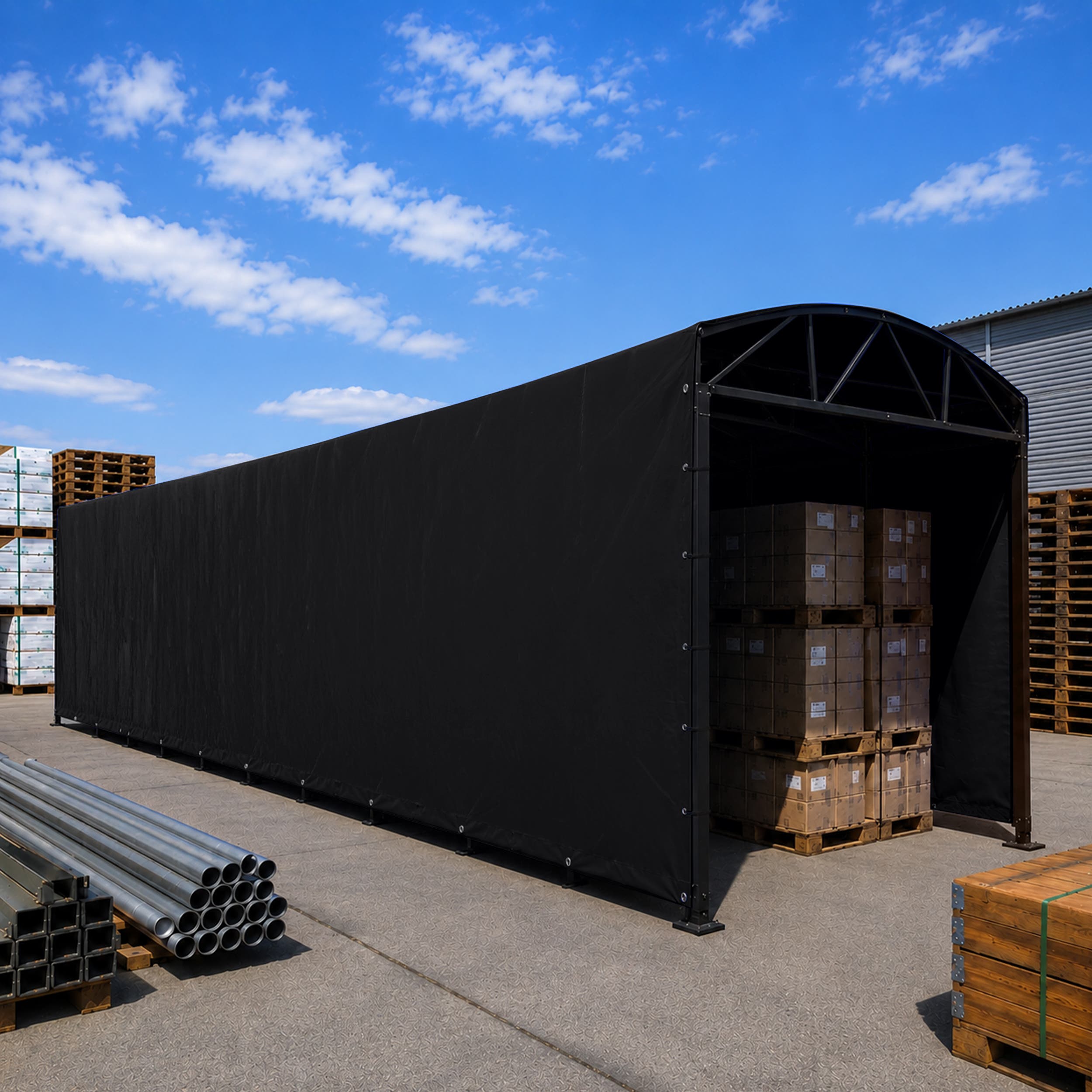 Custom Heavy Duty Vinyl Tarp